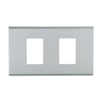 ราคา หน้ากาก 2 ช่อง PANASONIC WEG6802MH สีเทา (131566)