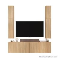 ราคา ชุดตู้วางทีวี SB BUILT IN WISEST 19239336 240 ซม. สี MONACO OAK (1309799)
