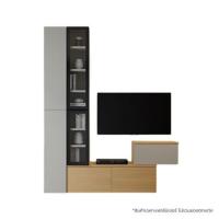 ราคา ชุดตู้วางทีวี SB BUILT IN WISEST 19239318 180 ซม. สีเทา/น้ำตาล (1309868)