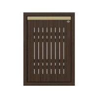 ราคา บานซิงค์เดี่ยวระแนง JUPITER JUVENTAS 47x67 ซม. สี DARK TEAK (1299252)