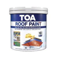 ราคา สีทาหลังคา ชนิดกึ่งเงา TOA ROOF PAINT R100 สีขาว 1 แกลลอน (1213440)