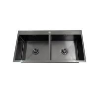 ราคา AXIA ซิงค์ฝัง 2 หลุม รุ่น MIDNIGHT 4646