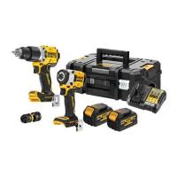 ราคา ชุดสว่านกระแทก และบล็อกกระแทกไร้สาย DEWALT DCZ294P2GTA-B1 18V (1304266)