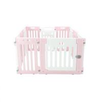 ราคา คอกกั้นสุนัขเพ็ทโฮม HOSTAIL ไซซ์ S สีชมพู/ขาว (1182835)