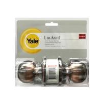 ราคา ลูกบิดประตู หัวกลม YALE KN-VCA5127US11 สีทองแดงรมดำ (253681)