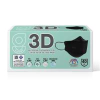 ราคา หน้ากากอนามัย 3 มิติ G-LUCKY MASK สีดำ (แพ็ก 40 ชิ้น) (1308866)