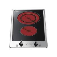 ราคา Smeg เตาไฟฟ้าเซรามิกแบบฝัง 2 หัวเตา 30 ซม. รุ่น PGF32C