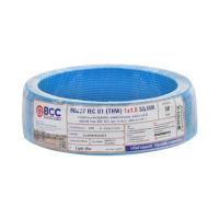 ราคา สายไฟ THW IEC01 BCC 1X1.5 ตร.มม. 50 ม. สีฟ้า (1282548)