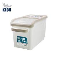 ราคา ถังข้าวสารพลาสติก 15 กก. KECH สีขาว (1139618)