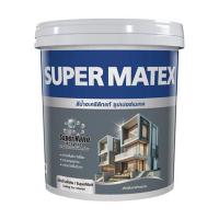 ราคา สีน้ำทาฝ้าเพดาน ชนิดด้านพิเศษ TOA SUPERMATEX M700 สีขาว 5 แกลลอน (1118492)