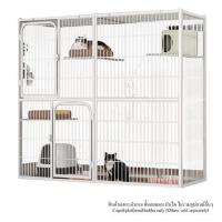 ราคา กรงแมว PETUS 140X54X130 ซม. สีขาว (1275931)