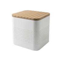 ราคา ม้านั่งสนาม BUA DESIGN BUASURFACE DOT SQUARE STOOL สีธรรมชาติ (1315273)