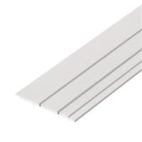 ราคา ไม้บังใบ DURAONE เมโล่ 02 23.6x300x1.0 ซม. สีซีเมนต์ (1311211)