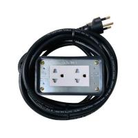 ราคา บล็อกยาง 2x4 พร้อมสาย VCT 3x1.5 2ช่อง SOKAWA 3 เมตร สีดำ (1113886)