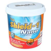 ราคา สีน้ำทาภายนอก ชนิดด้าน TOA SHIELD-1 NANO BASE D 1 แกลลอน (149888)