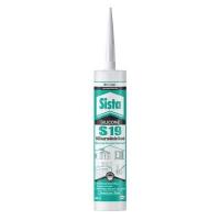 ราคา ซิลิโคนไร้กรด SISTA S19 300 มล. สีเทา (1120475)