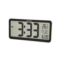 ราคา นาฬิกาดิจิทัล LED RHYTHM LCW017BR02 6X14 นิ้ว สีดำ (1235680)