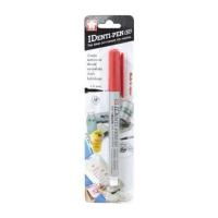 ราคา ปากกามาร์กเกอร์ 1 มม. SAKURA IDENTI PEN SP สีแดง (1279114)