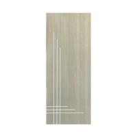 ราคา ประตูภายใน UPVC ไม่เจาะลูกบิด NAPA UA12 90x200 ซม. สีเทาลายไม้ (1319492)