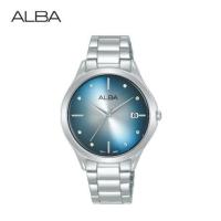 ราคา นาฬิกาข้อมือผู้หญิง ALBA IKEBANA AG8P55X 34 มม. สี SILVER/BLUE GRADATION DIAL (1319403)