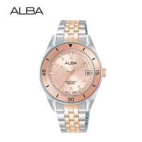 ราคา นาฬิกาข้อมือผู้หญิง ALBA AG8Q13X 34 มม. สี SILVER/ROSE GOLD/PINK (1321164)