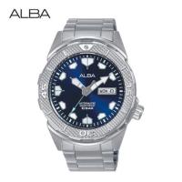 ราคา นาฬิกาข้อมือผู้ชาย ALBA AL4559X 42.2 มม. สี SILVER/BLUE (1321628)