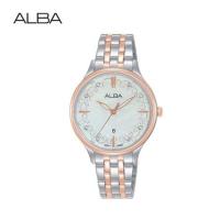 ราคา นาฬิกาข้อมือผู้หญิง ALBA AH7CR2X 32 มม. สี SILVER/WHITE/ROSEGOLD (1322181)