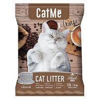 ราคา ทรายแมวภูเขาไฟ CATME กลิ่นกาแฟ LATTE 10 ลิตร (1211005)