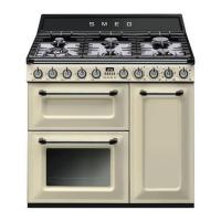 ราคา Smeg เตาแก๊สตั้งพื้น 6 หัวเตาและเตาอบ ขนาด 90 ซม. รุ่น TR93P