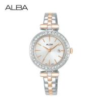 ราคา นาฬิกาข้อมือผู้หญิง ALBA รุ่น IKEBANA AH7DR3X ขนาด 30 มม. สีเงิน (1318580)