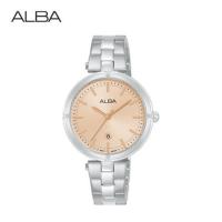 ราคา นาฬิกาข้อมือผู้หญิง ALBA รุ่น IKEBANA AH7DE1X ขนาด 32 มม. สีทองชมพู (1319378)