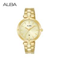 ราคา นาฬิกาข้อมือผู้หญิง ALBA รุ่น IKEBANA AH7DD4X ขนาด 32 มม. สีทอง (1319387)