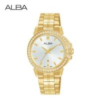 ราคา นาฬิกาข้อมือผู้หญิง ALBA รุ่น SIGNA AH7CX0X ขนาด 34 มม. สีเงิน (1319445)