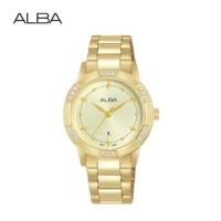 ราคา นาฬิกาข้อมือผู้หญิง ALBA รุ่น AH7DF4X ขนาด 32 มม. สีทอง (1321182)