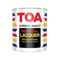 ราคา สีพ่นอุตสาหกรรม TOA INDUSTRIAL LACQUER BASE D สีขาว เงา 1/4 แกลลอน (149925)