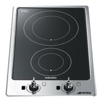 ราคา Smeg เตาแม่เหล็กไฟฟ้าแบบฝัง 2 หัวเตา ขนาด 30 ซม. รุ่น PGF32I-1