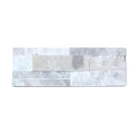 ราคา หินอ่อน 10x30 ซม. หินโคราช จิ๊กซอว์ สีขาวเทา (1324695)