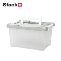 ราคา กล่องหูหิ้ว STACKO MORI 8 ลิตร สีเทา/ใส (1317525)