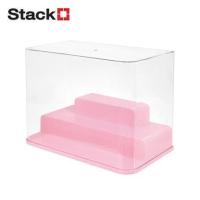 ราคา กล่องแท่นวางโชว์โมเดล STACKO PLAY 31x17.5x23 ซม. สีชมพู (1261554)