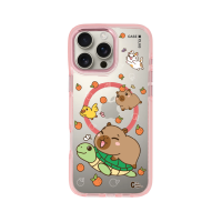 ราคา iPhone 16 Pro Max Clear Pink MagSafe Cute Chubby Capybara Mix Animal (88528796474718852879550979)