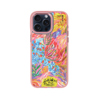 ราคา iPhone 15 Pro Max Clear Pink MagSafe Abstract Flower by Juli Baker (88528791179438852879007510)