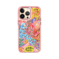 ราคา iPhone 14 Pro Max Clear Pink MagSafe Abstract Flower by Juli Baker (88528796703878852879007510)