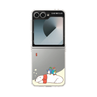 ราคา Samsung Galaxy Z Flip 6 Clear Case Polar Bear & Duo Penguin (88528796780938852879389272)