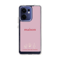 ราคา Oppo Reno 13F Clear Case maison KEEPS The Chemistry (88528796061028852879883077)