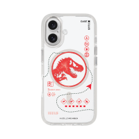 ราคา iPhone 16 Clear White MagSafe Jurassic Red Map (88528792114508852879000054)
