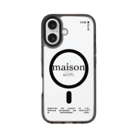 ราคา iPhone 16 Clear Black MagSafe maison KEEPS The Fundamental (88528799702278852879860672)