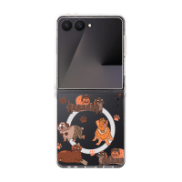 ราคา Samsung Galaxy Z Flip 7 Clear MagSafe Brown Shade Dogs (88575999123808852879265545)