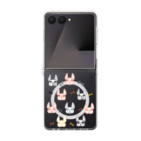 ราคา Samsung Galaxy Z Flip 7 Clear MagSafe French Bull Dog Pattern (88575999123808852879240955)