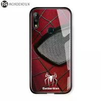 ราคา BLH138 สำหรับ Asus Zenfone Max Pro M1/Zenfone Max Pro M2 เคสซูเปอร์ฮีโร่ Marvel Avengers กัปตันอเมริกา ไอรอนแมน สไปเดอร์แมน กระจกนิรภัยด้านหลัง (1729604824997792389)