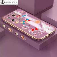 ราคา สายคล้องฟรี DH068 + เคสโทรศัพท์มือถือสำหรับ Xiaomi MI 13 Pro 5G การ์ตูนน่ารัก มิกกี้ มินนี่เมาส์ หมีพูห์ เคสลายขอบสี่เหลี่ยม (1729610489369692805)